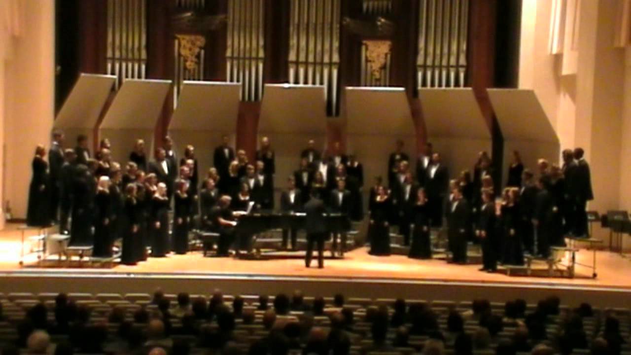 Baylor A Cappella Choir - Where Your Barefoot Walks