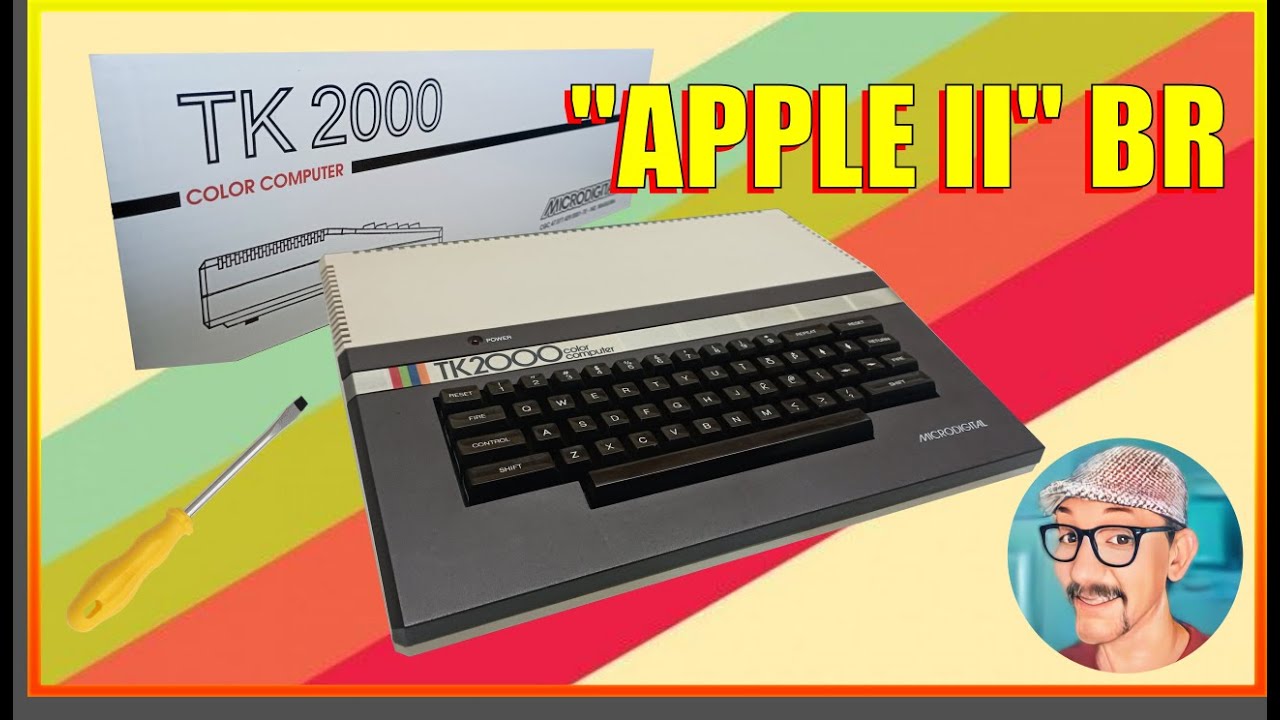 TK2000 MICRODIGITAL - LINDO E QUASE ILESO AO LONGO DE 40 ANOS!