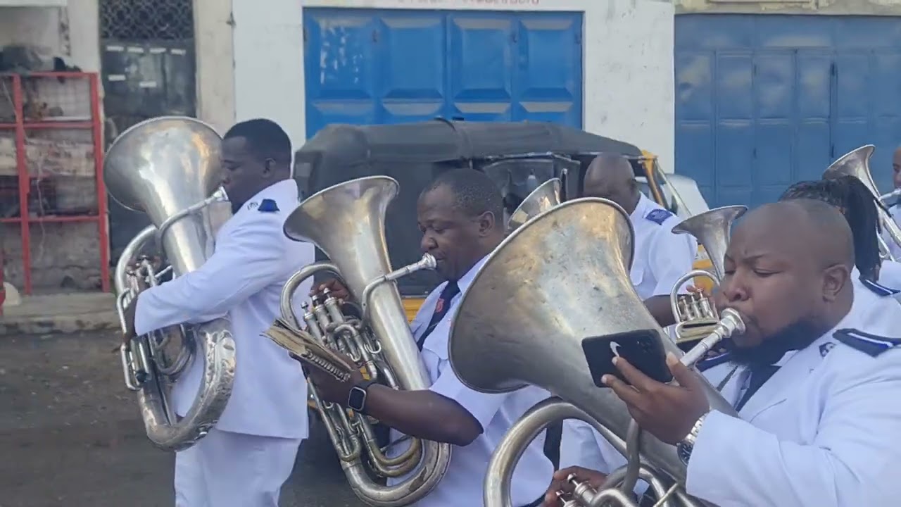 The salvation army.. MOMBASA CENTRAL Band