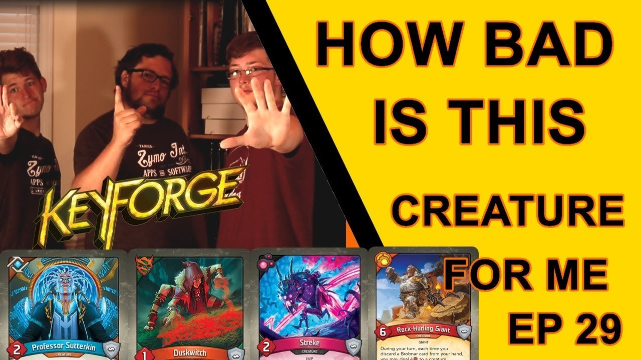 KeyForge: How Bad is this creature for me? Playing against 