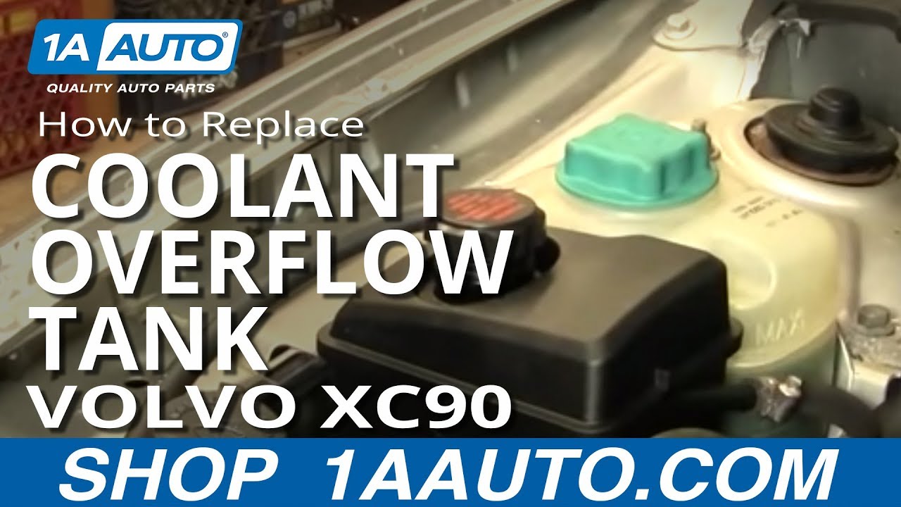 How To Replace Coolant Overflow Tank 03-12 Volvo XC90