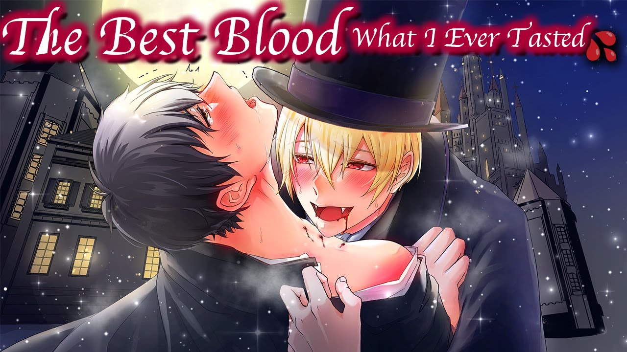【BL Anime】Моя кровь привлекает вампиров. Однажды эта прекрасная вампирша появляется и похищает меня.