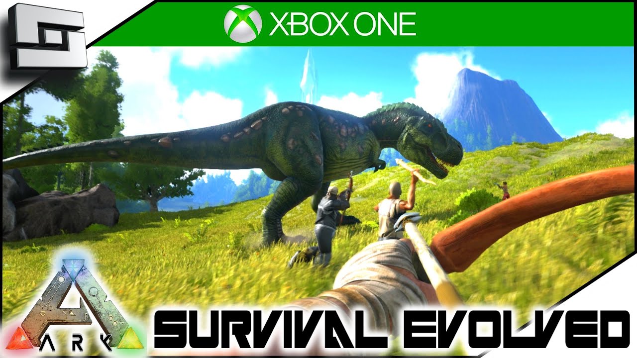 ARK XBOX ONE GAMEPLAY - FIRST LOOK EXCLUSIVE! E1
