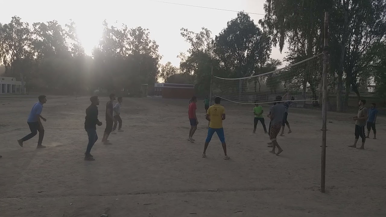 Volleyball enjoy no rule
