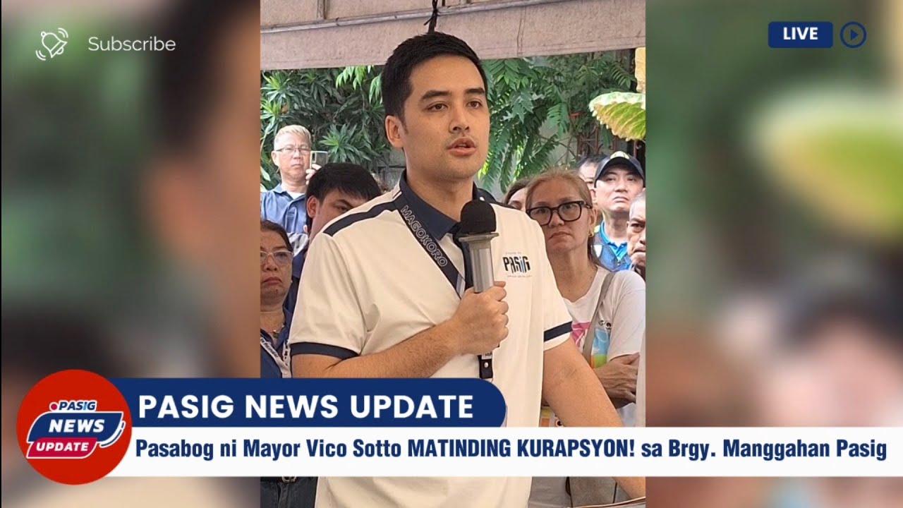 🔴 Malaking Pasabog ni Mayor Vico Sotto, MATINDING KURAPSYON SA PASIG! #news 