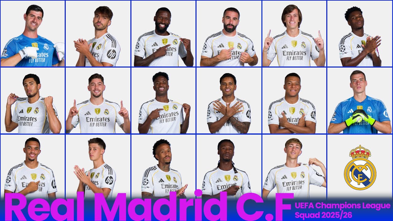 REAL MADRID CF UEFA CHAMPIONS LEAGUE SQUAD CLUB 2026/27 | JANUARY TRANSFER UPDATE