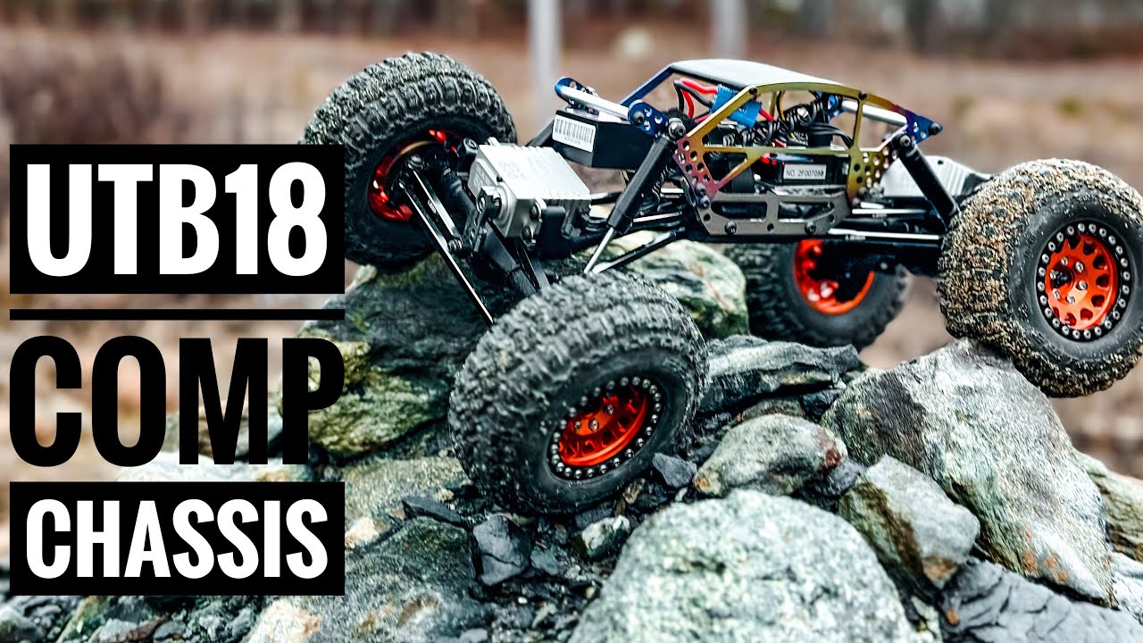 Axial Capra UTB18 Upgrades - Furitek Titanium Comp Chassis! Install, Crawling & More!!!