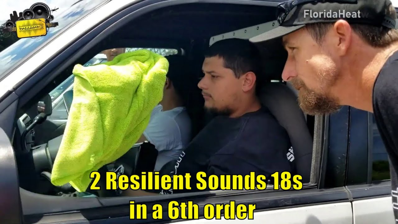 Joel Walker Team Heavyweight 2 Resilient Sounds 18s in a 6th order