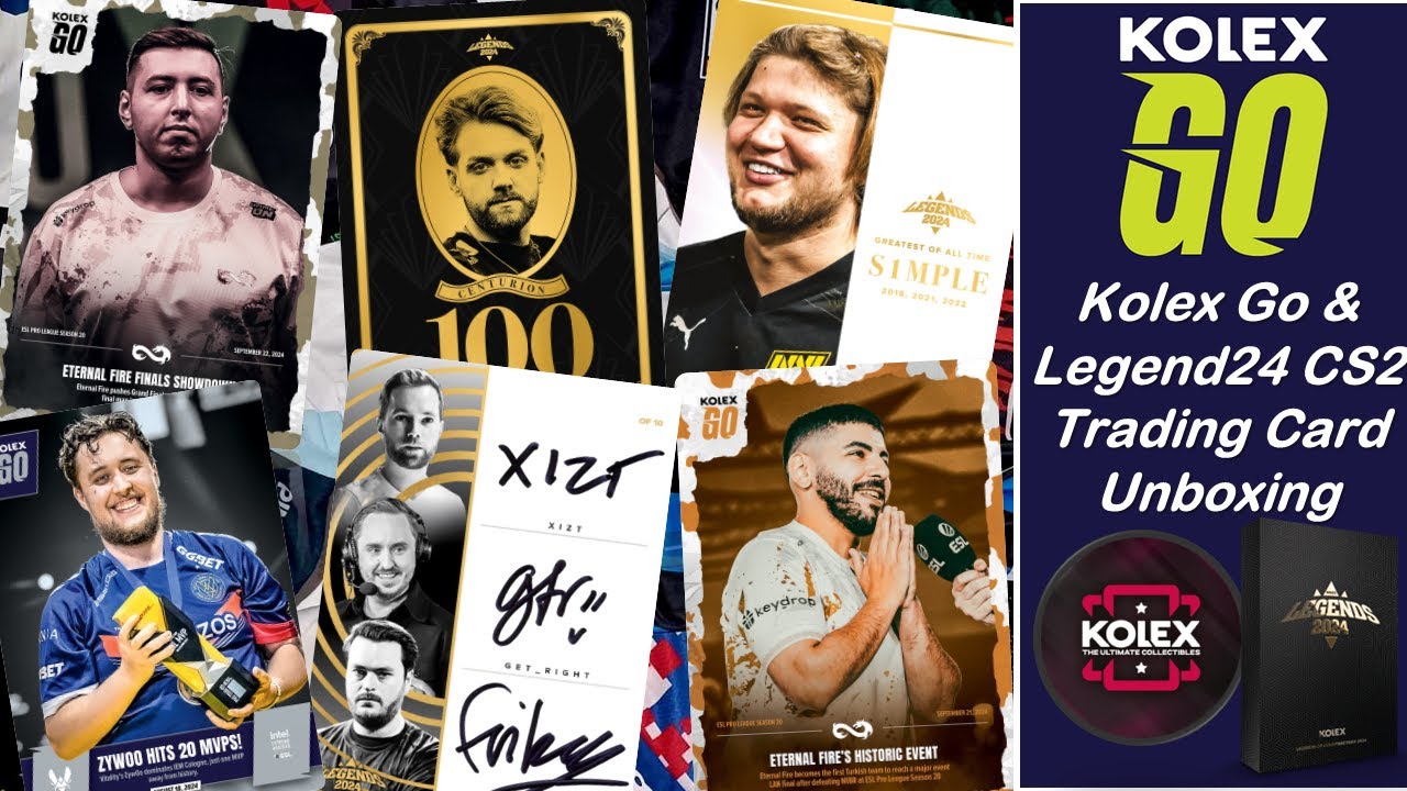 Kolex CS2 Trading Cards - Kolex Go and Legend Box Highlight