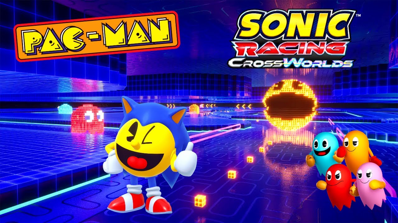 Sonic Racing Crossworlds: PAC-MAN Festival Edition!