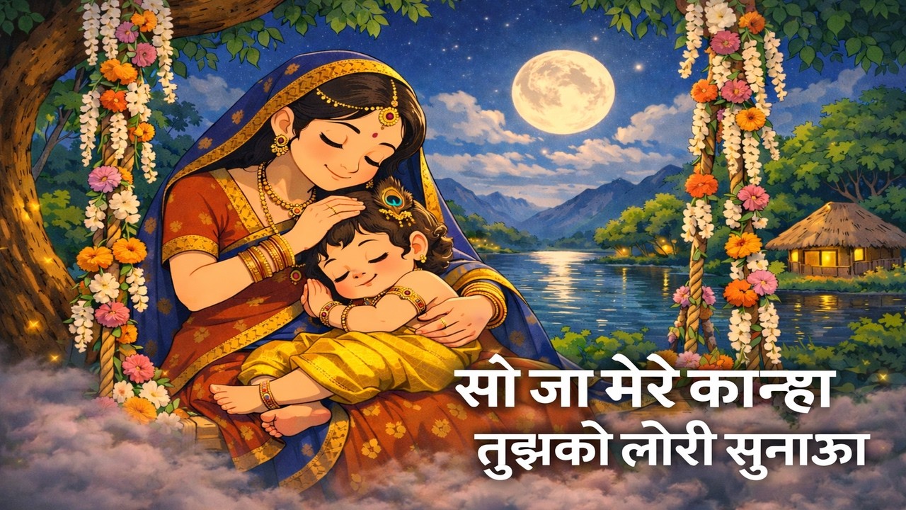 सो जा मेरे कान्हा लोरी 2026 | Soja Mere Lalla | Beautiful Lori | Kanha Go To Sleep  Krishna Lullaby