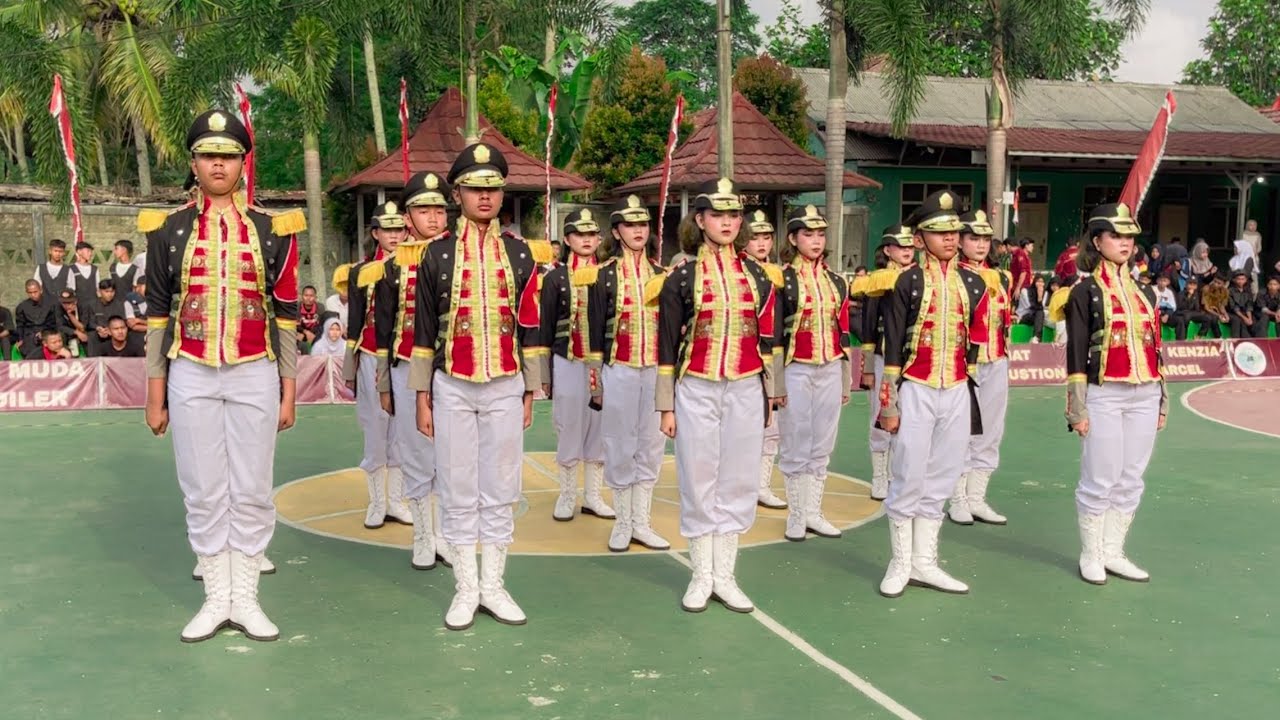 MERINDING! PASKIBRA SMPN 1 SAGALAHERANG B LKBB BRAJASAKTI III SMAN 1 JALANCAGAK