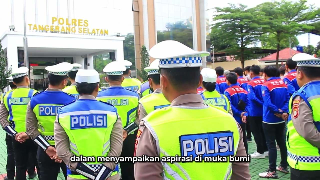 Apel Kamtibmas Polres Tangerang Selatan Bersama Serikat Buruh