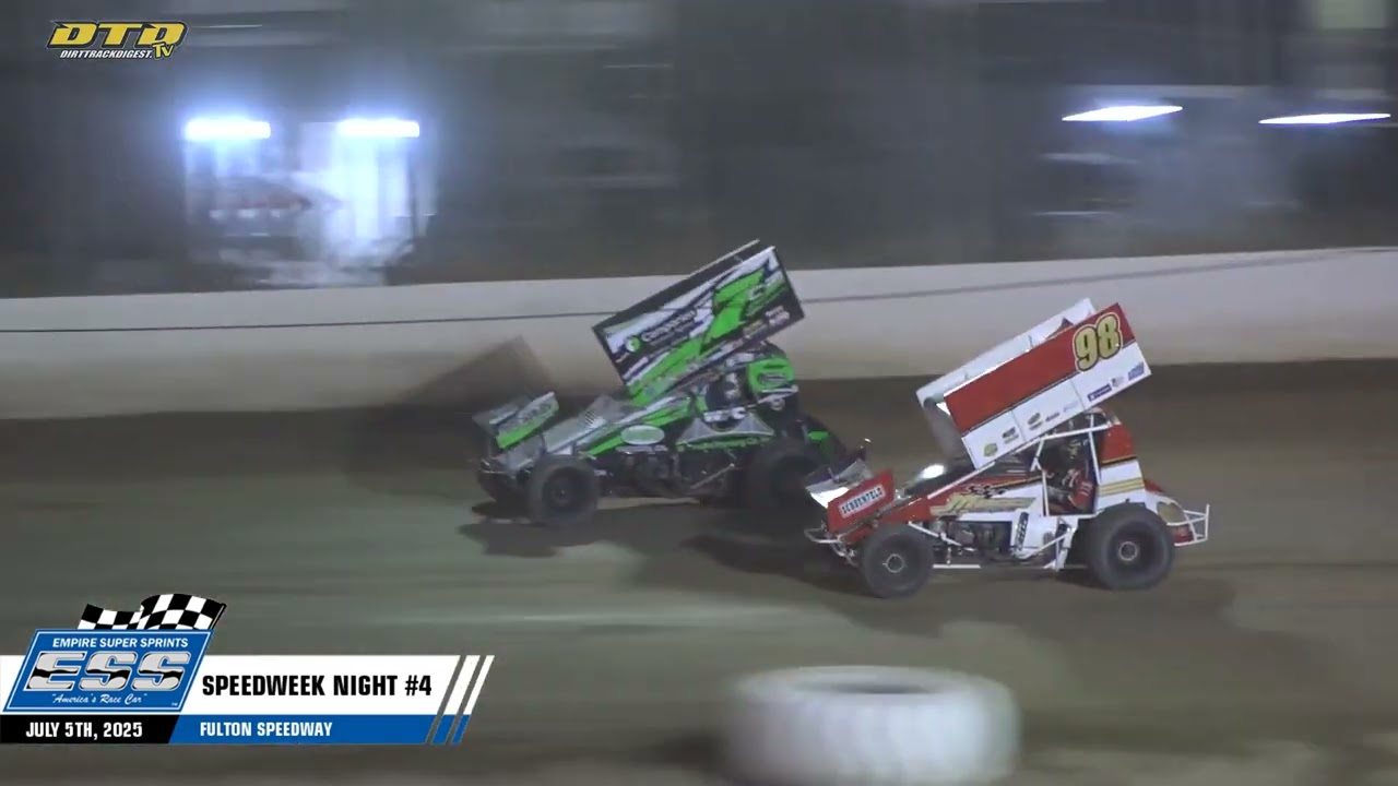 Empire Super Sprints | Fulton Speedway Highlights | 7/5/25