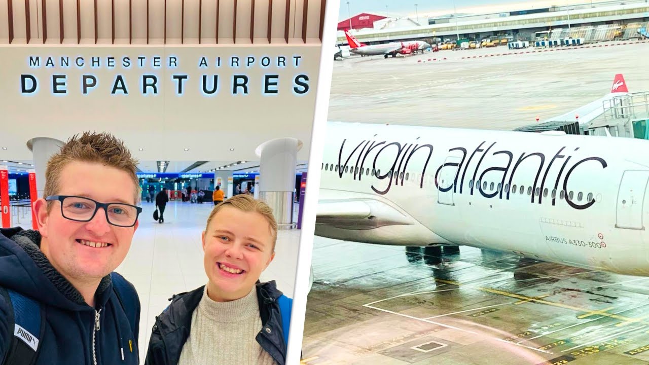 Видеоблог о путешествиях по Флориде 2025 — рейс Virgin Atlantic из Манчестера в Орландо!