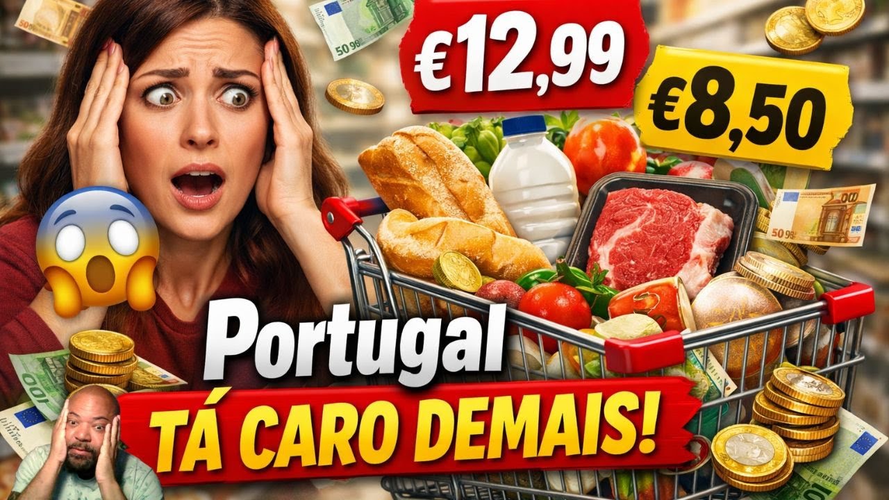“Viver em Portugal está insustentável: 300€ de supermercado em 2 semanas e armários vazios”