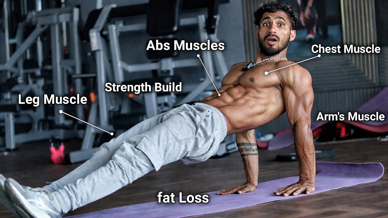 ONLY 2 Exercise You Need - Get 10x STRONG Your Body | At Home