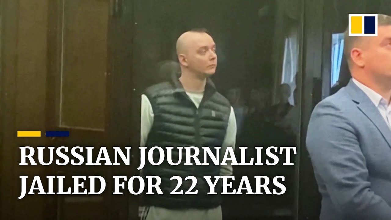 Russian journalist Ivan Safronov sentenced to 22 years in prison for alleged treason