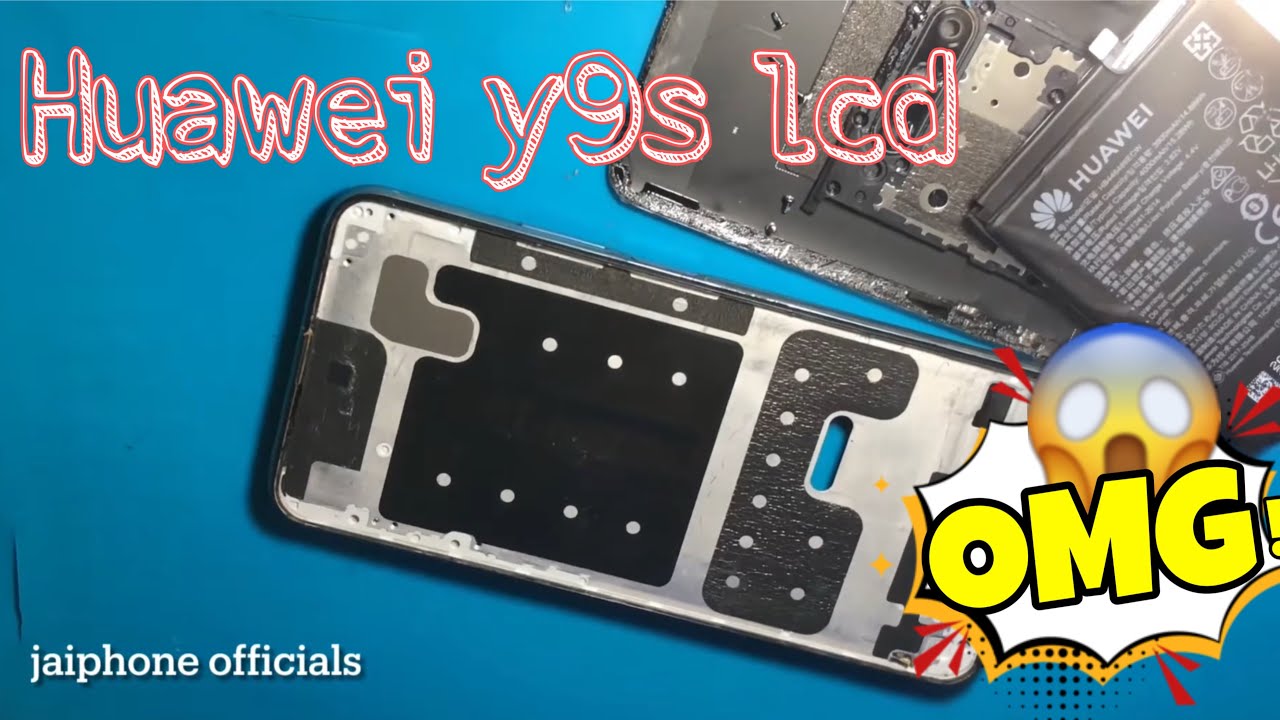 របៀបដូរអេក្រង់ Huawei y9s lcd #oldmobile #repair #mobilephone #tech 