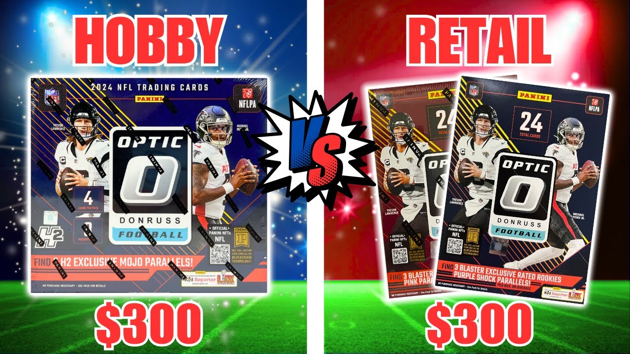 The Most Lopsided Hobby vs Retail Ever (2024 Optic Football H2)