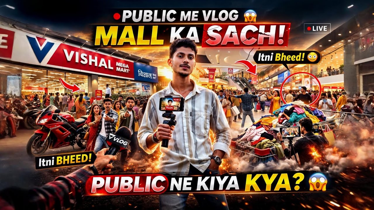 Public Reaction Gone Crazy 😱 Mall @ashrafvloger20 #vlog #support 