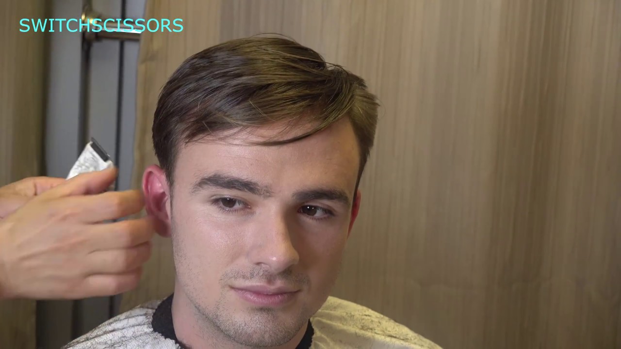 men haircut