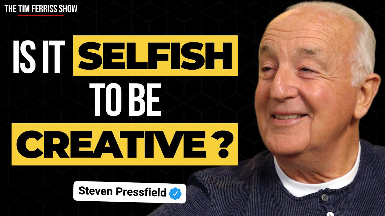 Become a Conduit for Beauty | Steven Pressfield on The Tim Ferriss Show Podcast