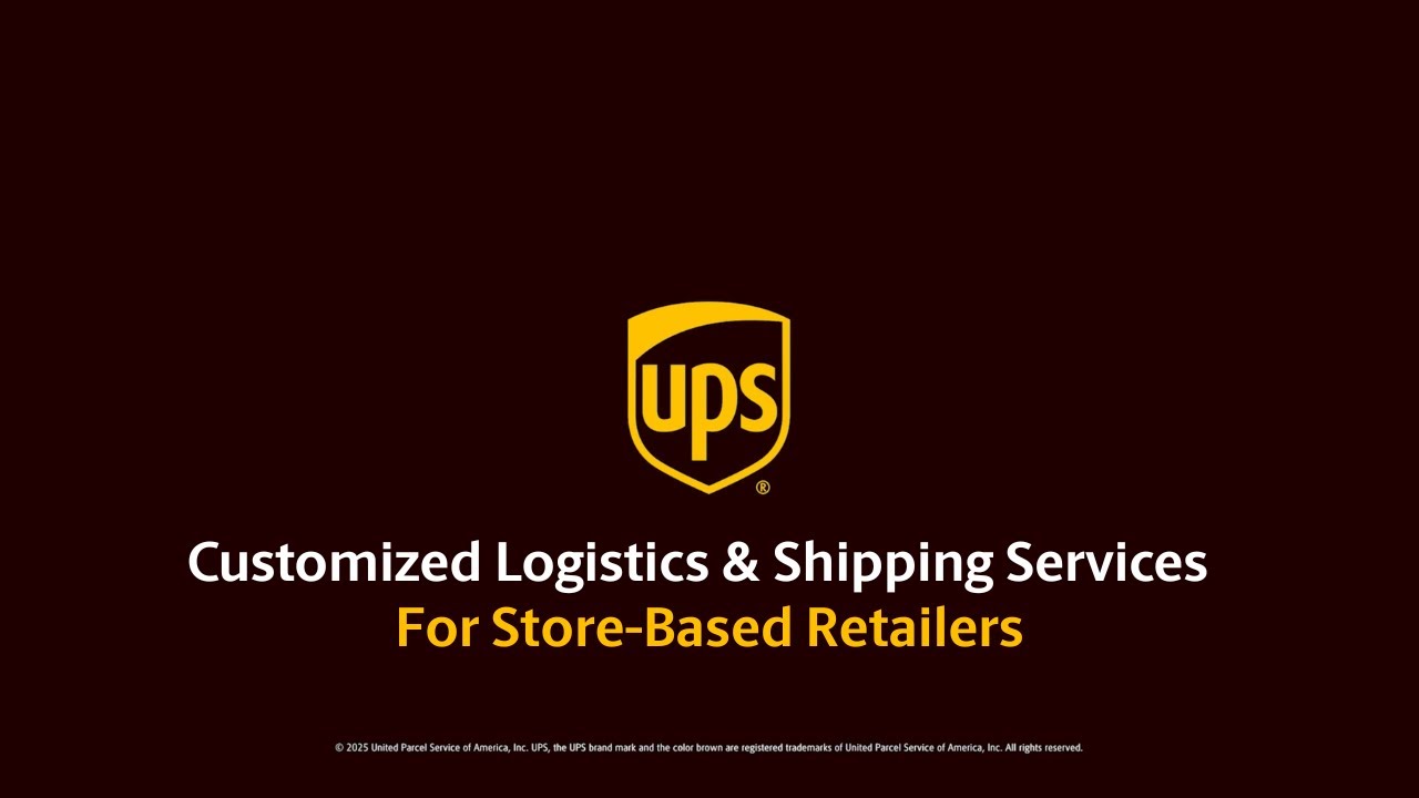 Retail Logistics Solutions from UPS