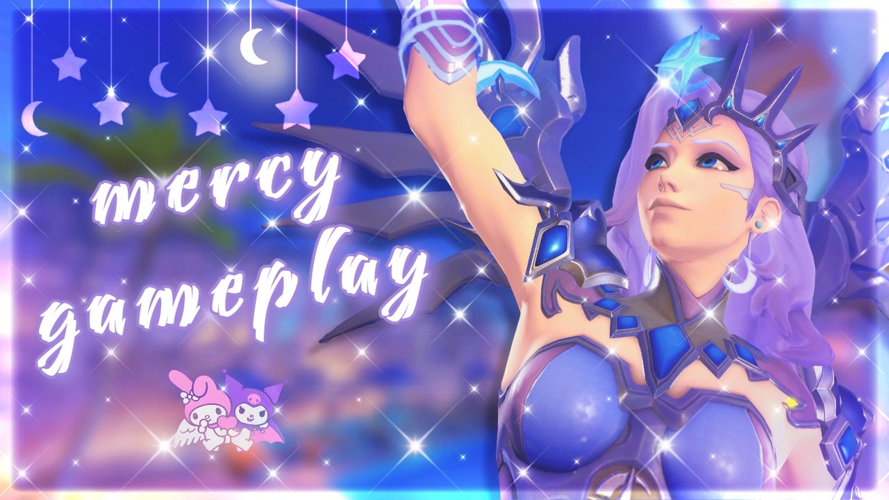 huge dmg amplifications ⋆𐙚 ₊˚⊹ mercy gameplay ♡ s1 quick play ♡ overwatch ☽⋆⁺₊✧