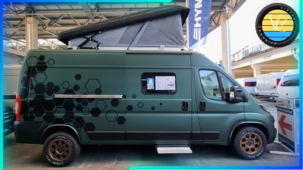 HYMER Grand Canyon Camper Van | Kompakter Camper mit Aufstelldach | Modelljahr 2024