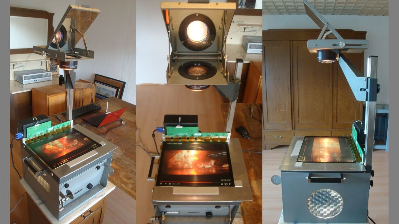 The DIY Video Projector
