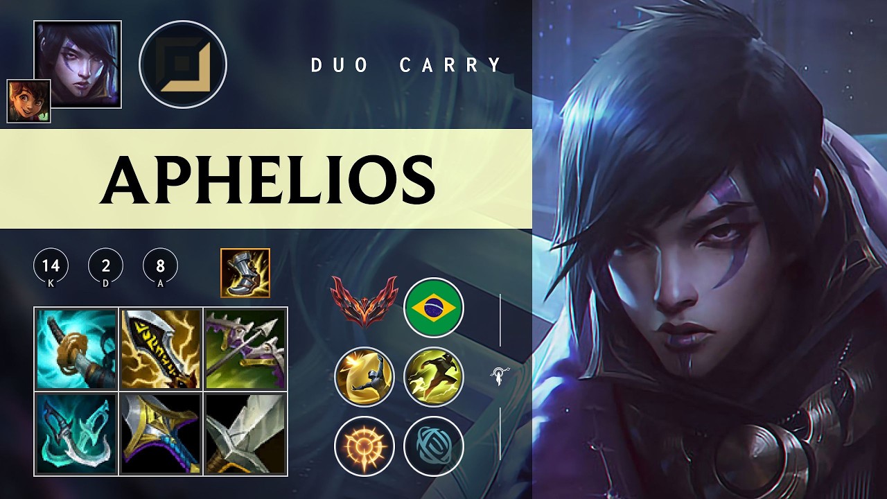 Aphelios ADC vs Akshan - BR Grandmaster Patch 26.05