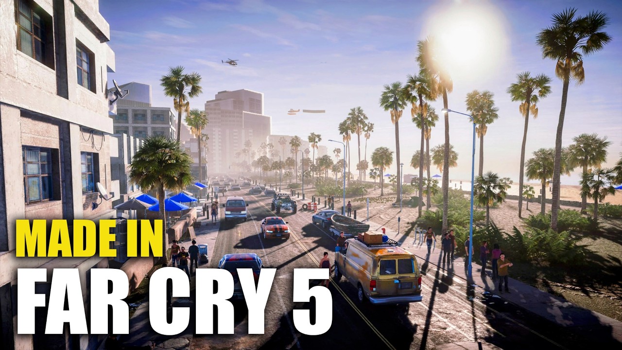 Making a Miami Street Scene in Far Cry 5!