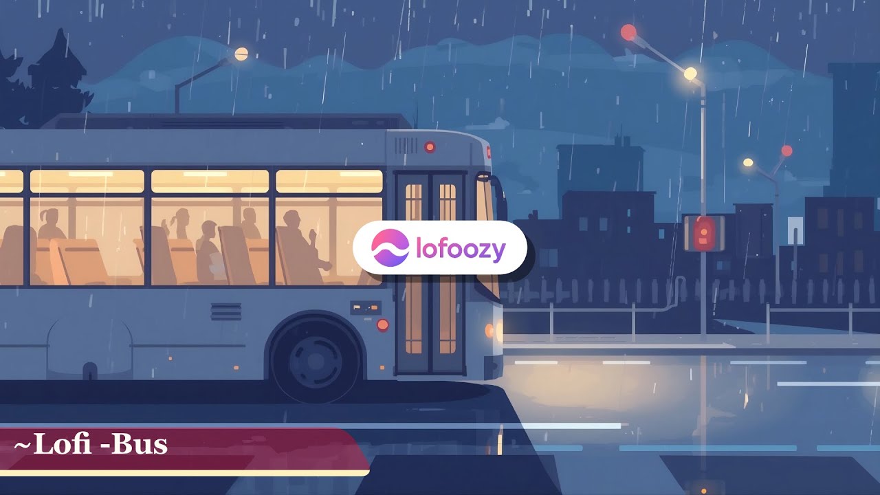 “Lofi Bus 🚌 Chill Ride Beats for Study, Relax & Night Focus” #bus #lofi #chillvibes