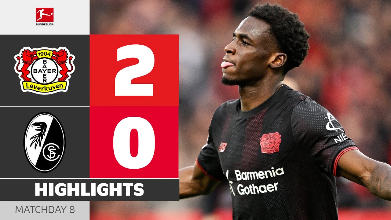 Poku Paves The Way! | BAYER 04 LEVERKUSEN - SC FREIBURG | Highlights | MD 8 &ndash; Bundesliga 2025/26
