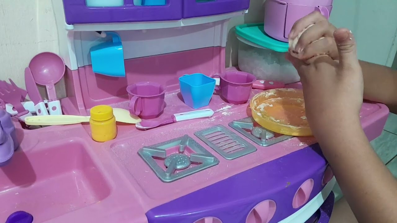 Como faço massinha para mim receita de Bonecas🍕🌮