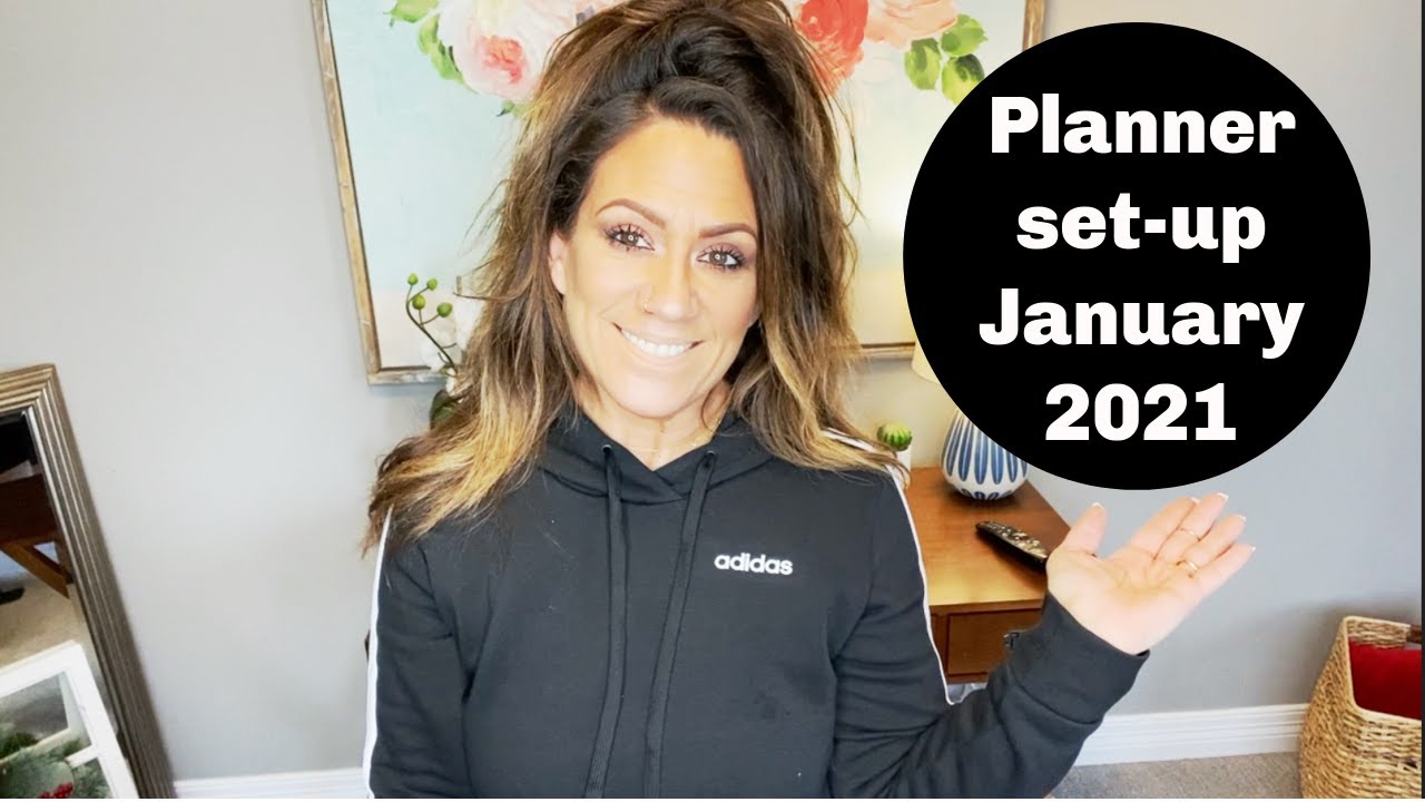Planner Set-up January 2021!! #travelersnotebook, #2021