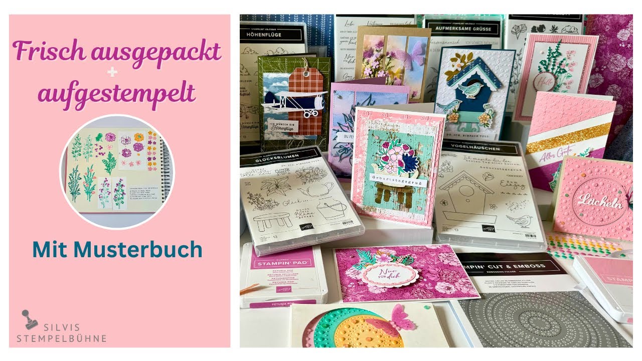Neu! Jahreskatalog Stampin' Up! 2024-25 / Produktreihen-Kollektionen / Prägeform XL /