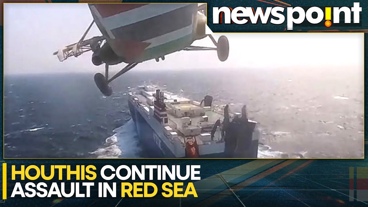 Italy's Navy down drone headed for Red Sea merchant vessel; Yemen's Houthis claim attacks on vessels