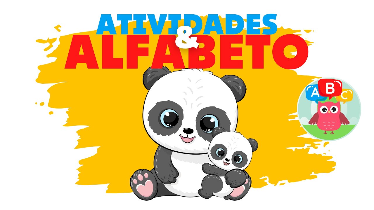 ALFABETO COMPLETO em PORTUGUÊS || Aprenda o ABC || Alfabeto Divertido || Compilação de 49 minutos.