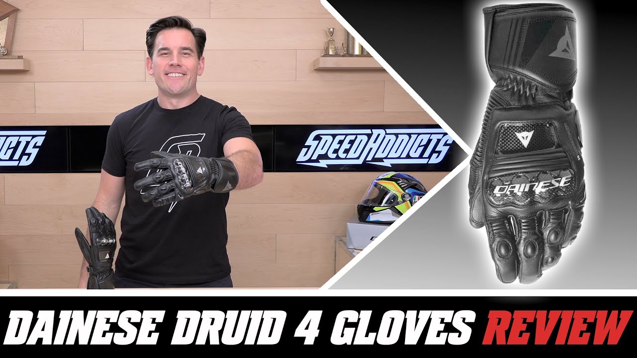 Обзор перчаток Dainese Druid 4 на SpeedAddicts.com
