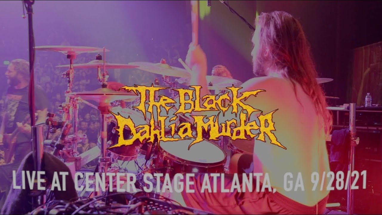 The Black Dahlia Murder - Alan Cassidy FULL SHOW DRUM CAM Atlanta, GA 9/28/21