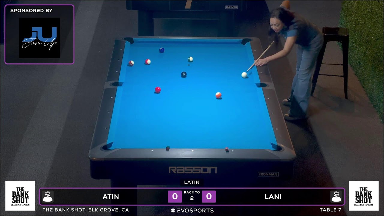ATIN vs LANI - THE BANK SHOT - TABLE 7 | EvoSports