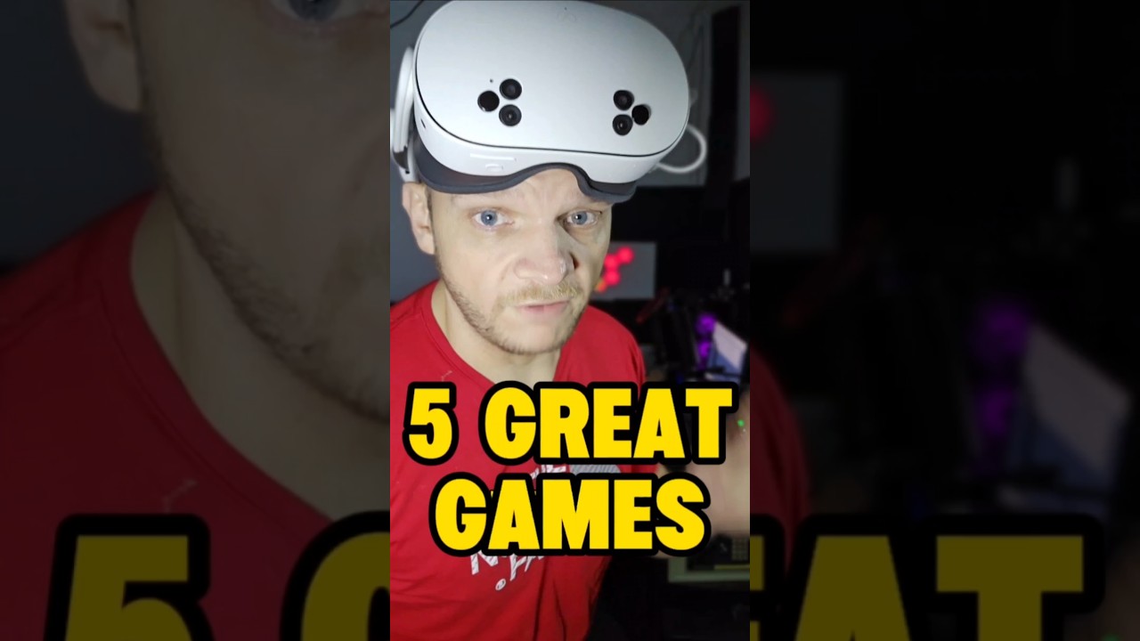 5 ОТЛИЧНЫХ игр серии Meta Quest, которые вам НУЖНЫ! #quest3 #gaming