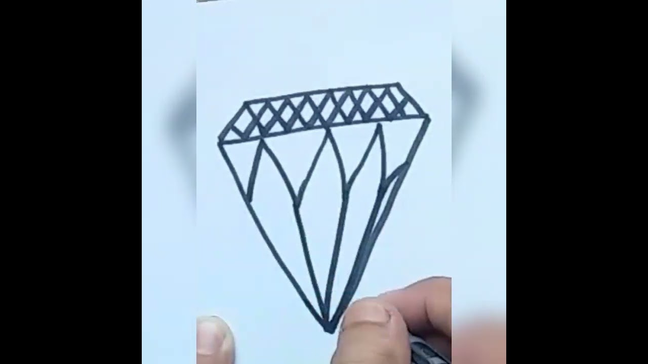 Draw Easy Diamond Drawing/