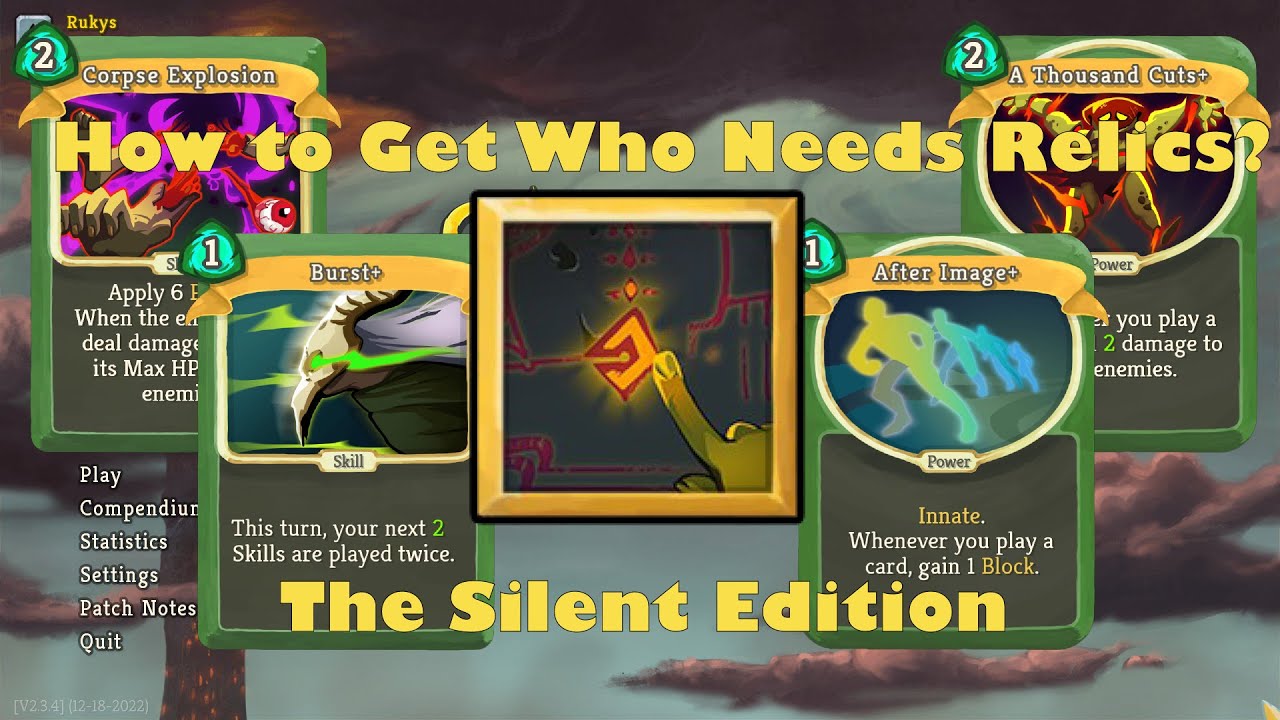 How to Get Who Needs Relics? on the Silent | Tuesday Tips and Tricks | Slay the Spire