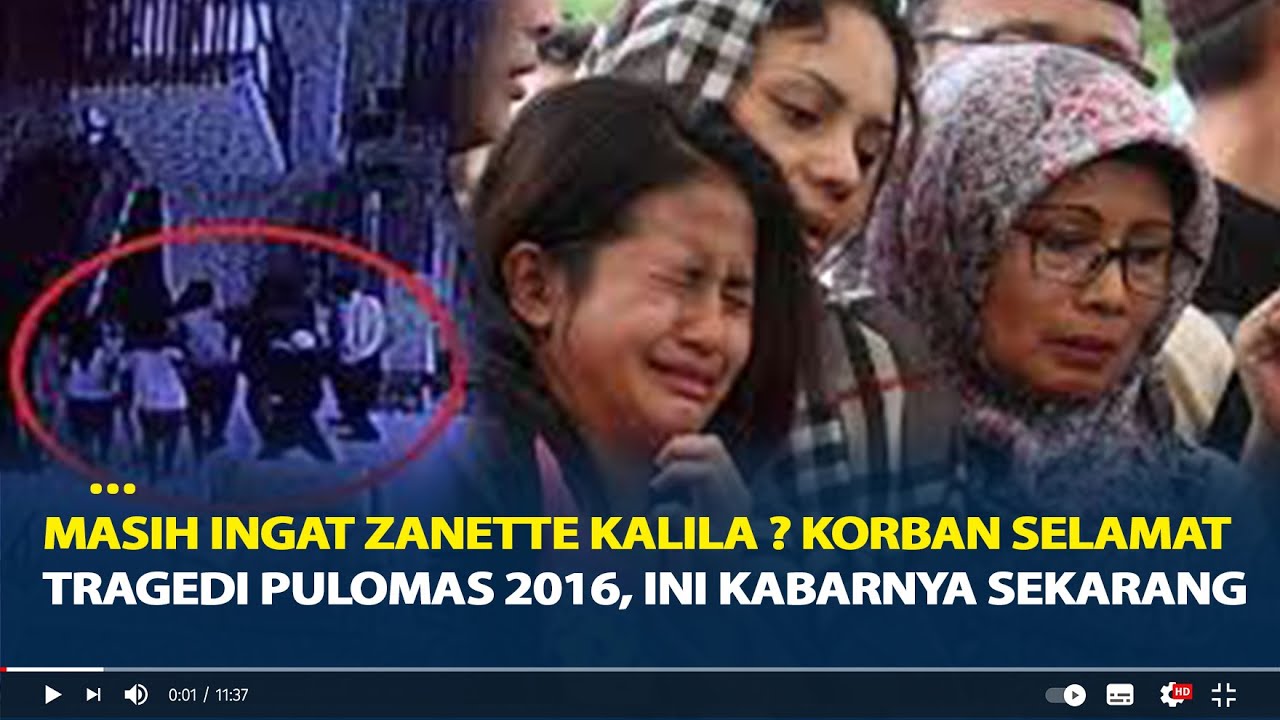 Masih Ingat Zanette Kalila ? Korban Selamat Tragedi Pulomas 2016, Ini Kabarnya Sekarang