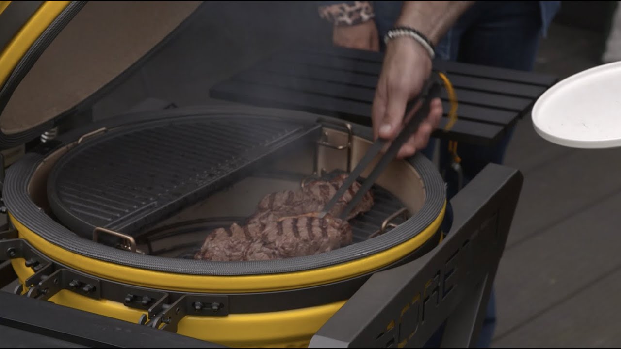 Recept: Oosterse Entrecote & Gegrilde Courgette | Boretti Ceramica Limone | Het Goede Buitenleven