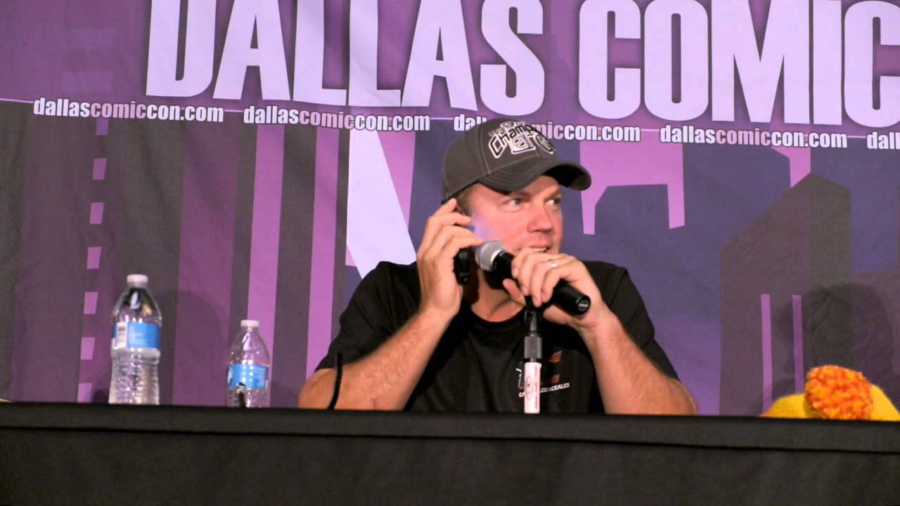 Adam Baldwin (with Nathan Fillion on the phone at 4:00) Dallas Comic-Con 2013