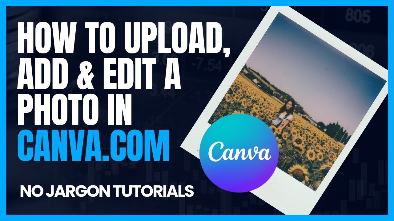 Canva for Beginners: Easy Photo Upload & Editing Tutorial!